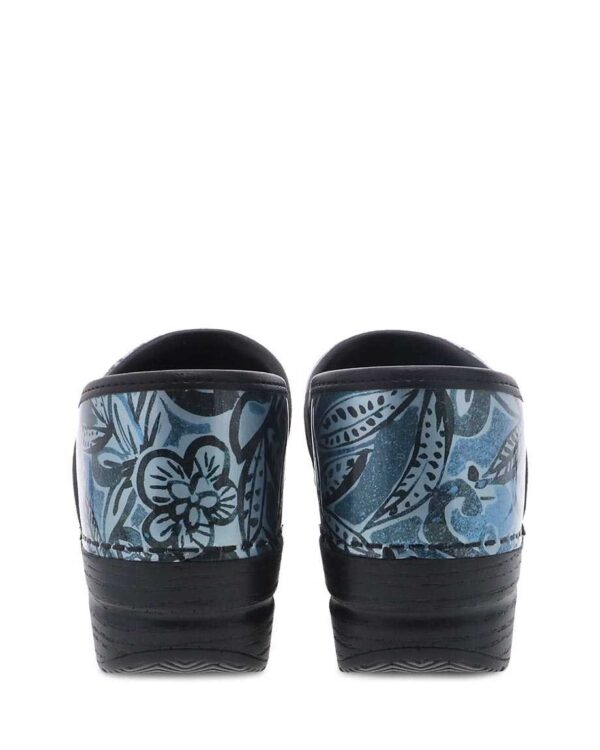 PROFESSIONAL CLOG BLUE DENIM FLORAL - Image 3