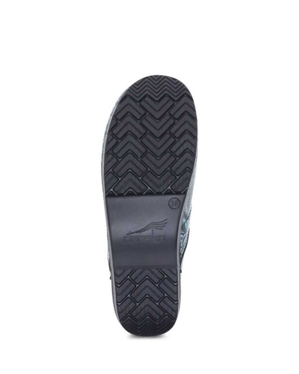 PROFESSIONAL CLOG BLUE DENIM FLORAL - Image 7