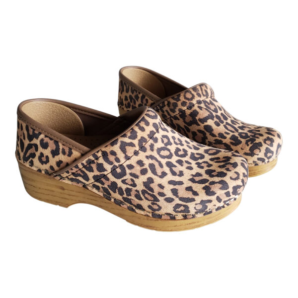 PROFESSIONAL CLOG LEOPARD SUEDE - Image 3