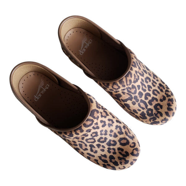 PROFESSIONAL CLOG LEOPARD SUEDE - Image 4