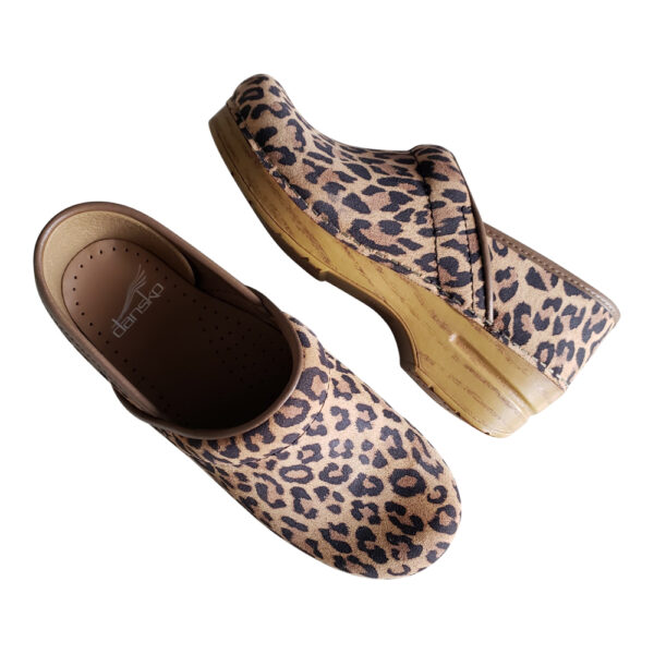 PROFESSIONAL CLOG LEOPARD SUEDE - Image 5