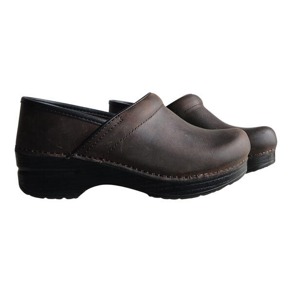 PROFESSIONAL CLOG ANTIQUE BROWN OILED - Image 4