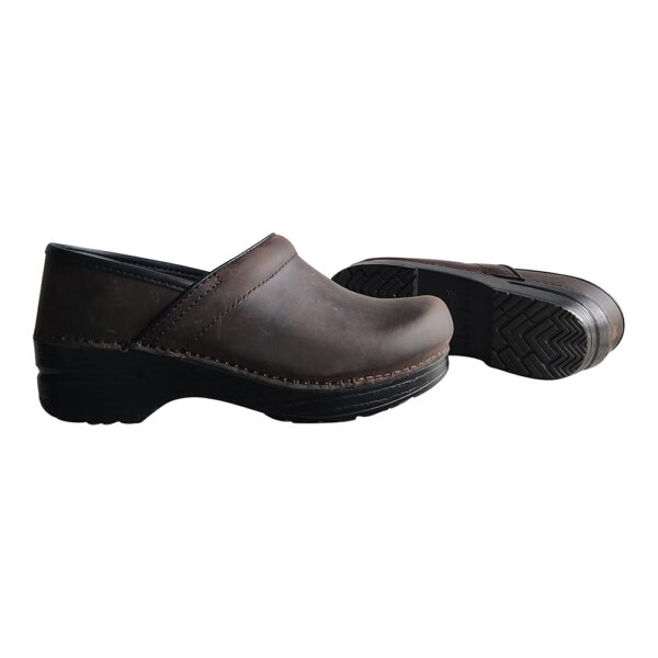 PROFESSIONAL CLOG ANTIQUE BROWN OILED - Image 6