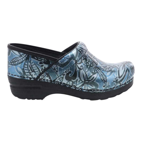 PROFESSIONAL CLOG BLUE DENIM FLORAL
