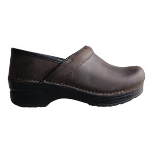 PROFESSIONAL CLOG ANTIQUE BROWN OILED