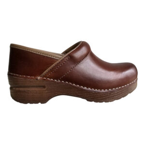 PROFESSIONAL CLOG FULL GRAIN SADDLE