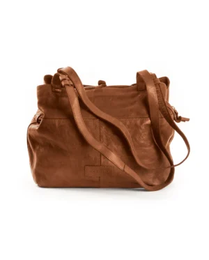 SHOPPER TWIN COGNAC