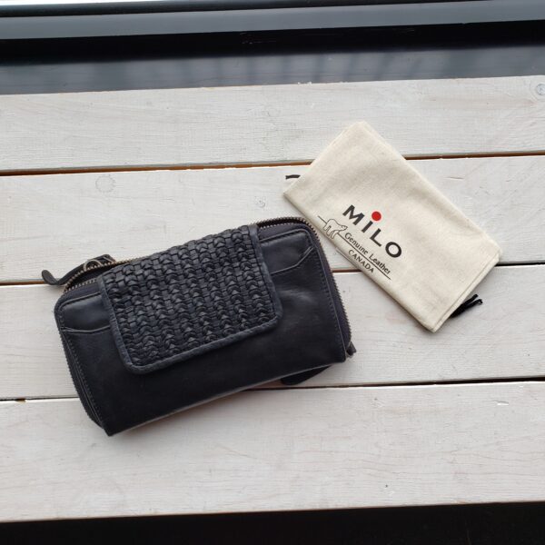 LUSSO WALLET BAG BLACK - Image 3