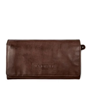 WALLET FLAP BROWN