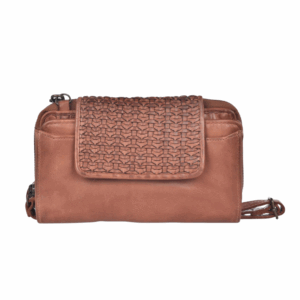 LUSSO WALLET BAG COGNAC