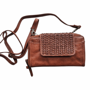 LUSSO WALLET BAG COGNAC