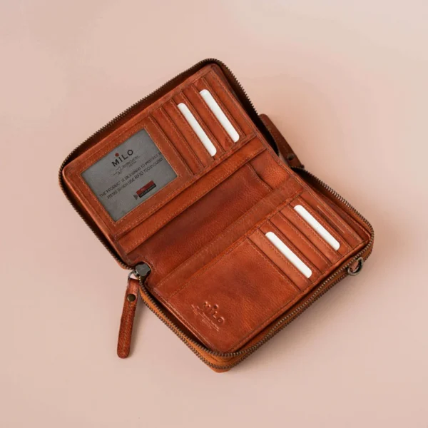 ELLA PHONE BAG BLACK - Image 3