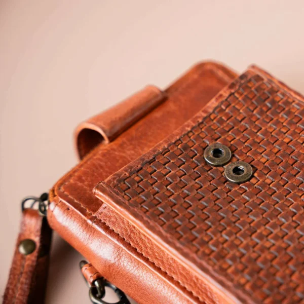 ELLA PHONE BAG BLACK - Image 6