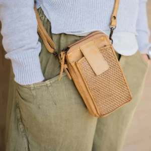 ELLA PHONE BAG BUCKSKIN