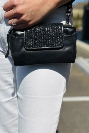 LUSSO WALLET BAG BLACK