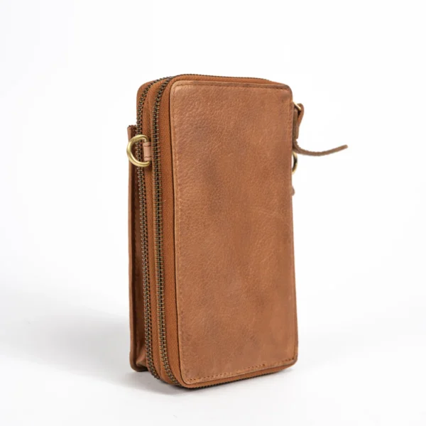 ELLA PHONE BAG COGNAC - Image 2
