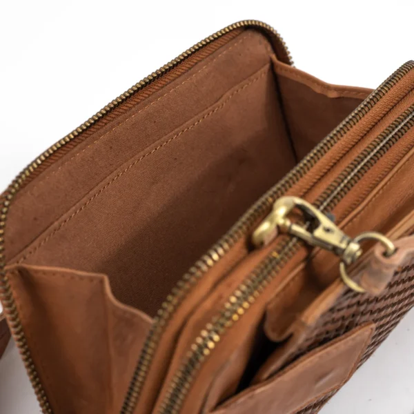 ELLA PHONE BAG COGNAC - Image 4