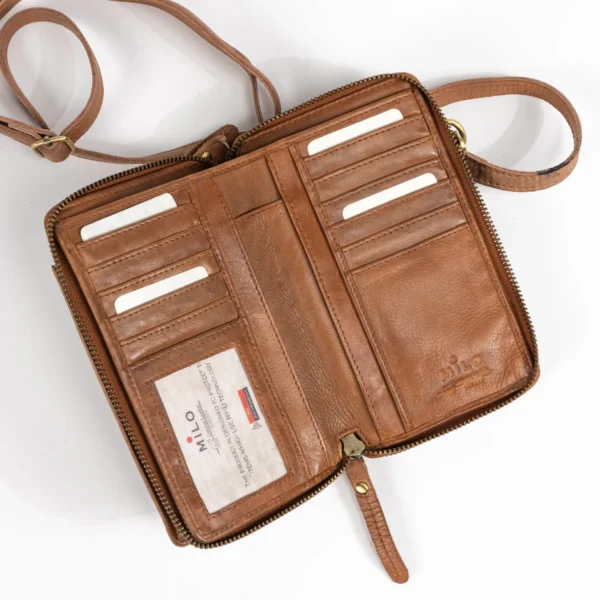 ELLA PHONE BAG COGNAC - Image 5