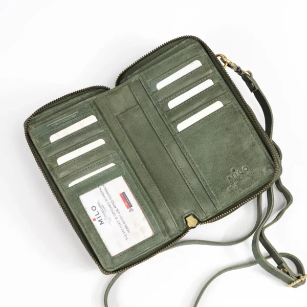 ELLA PHONE BAG OLIVE - Image 6