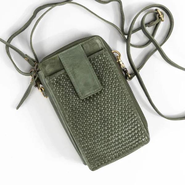 ELLA PHONE BAG OLIVE - Image 5