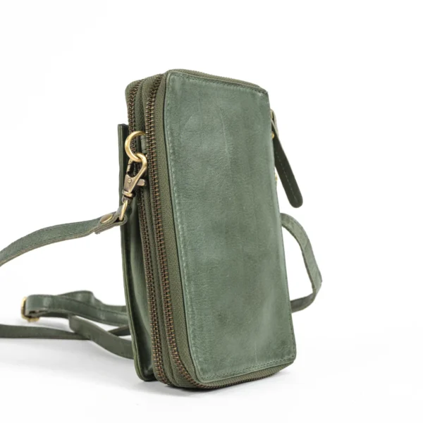 ELLA PHONE BAG OLIVE - Image 3