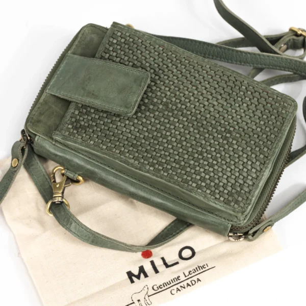 ELLA PHONE BAG OLIVE - Image 2