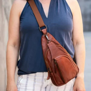 SERENA SLINGBAG COGNAC