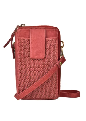 ELLA PHONE BAG BURGUNDY