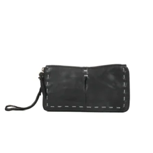 PAOLA CLUTCH WALLET - BLACK