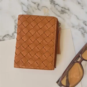 JAMIE WALLET WOVEN WILD OAK