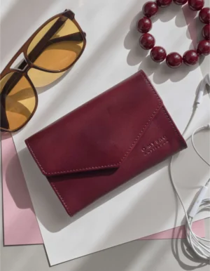 JO'S PURSE DARK CHERRY
