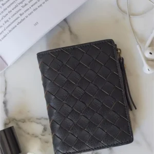 JAMIE WALLET WOVEN BLACK